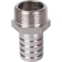 SFT-0067-003420 STOUT Штуцер НР никелированный 3/4"x20