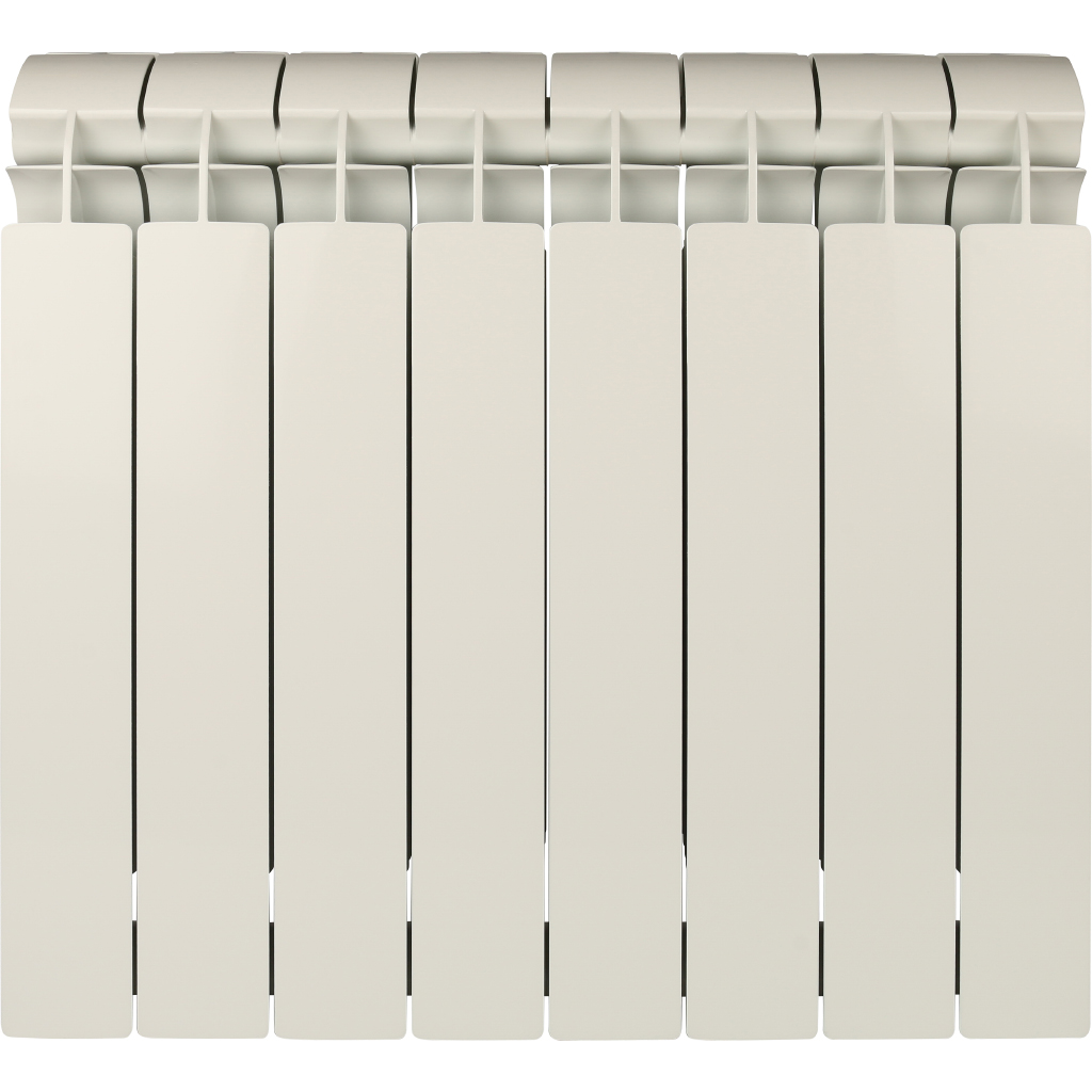 Global STYLE PLUS 500 8 секций радиатор биметаллический боковое подключение (белый RAL 9010)
