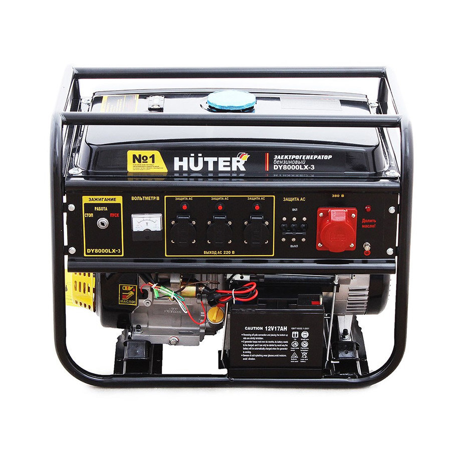 Бензиновая электростанция Huter DY8000LX-3 64/1/28