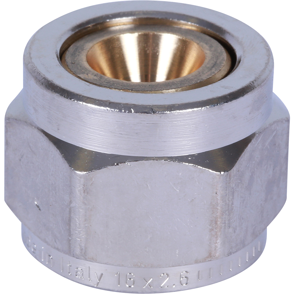 SFC-0026-162612 STOUT Фитинг компрессионный для труб PEX-AL-PEX 16х2,6х1/2