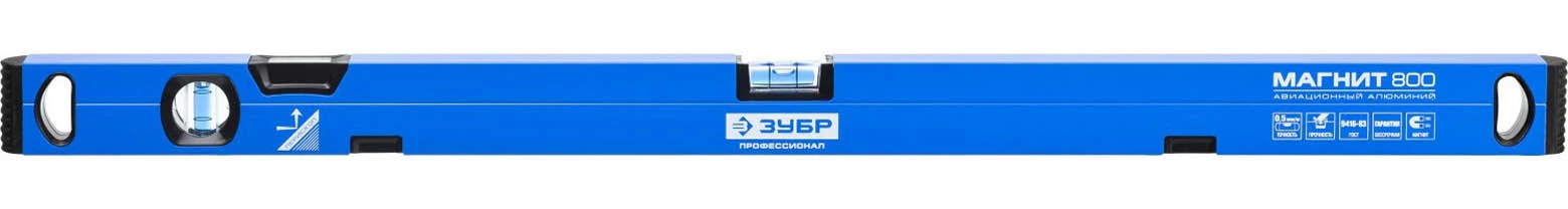 ЗУБР 800 мм, уровень с перископом МАГНИТ 34589-080 Профессионал