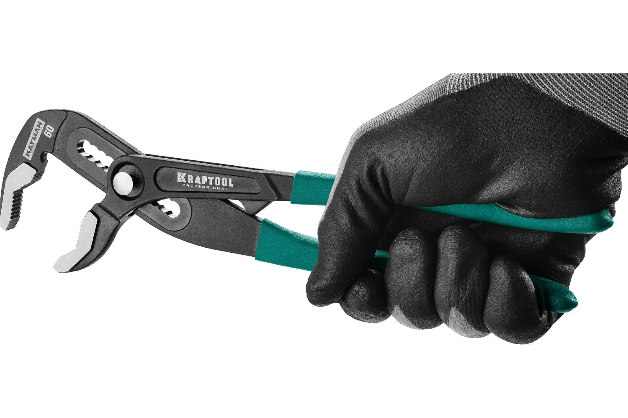 KRAFTOOL 250 мм, клещи переставные с фиксатором 22353-25