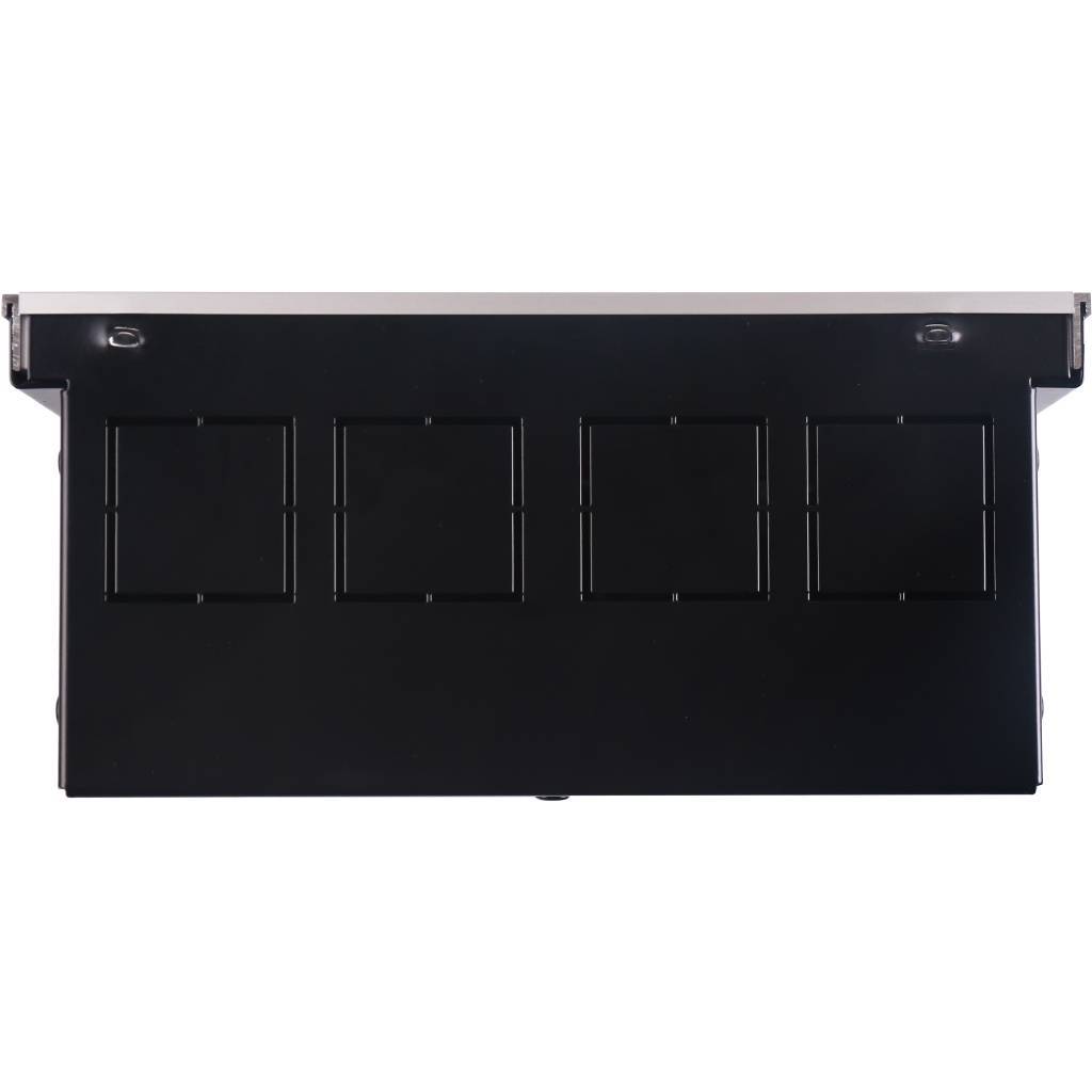SCQ-1100-0724200 STOUT Конвектор внутрипольный SCQ 75.240.2000 (Решётка роликовая, анодированный алюминий)