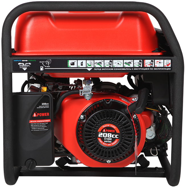 Портативный бензиновый генератор A-iPower A3100E