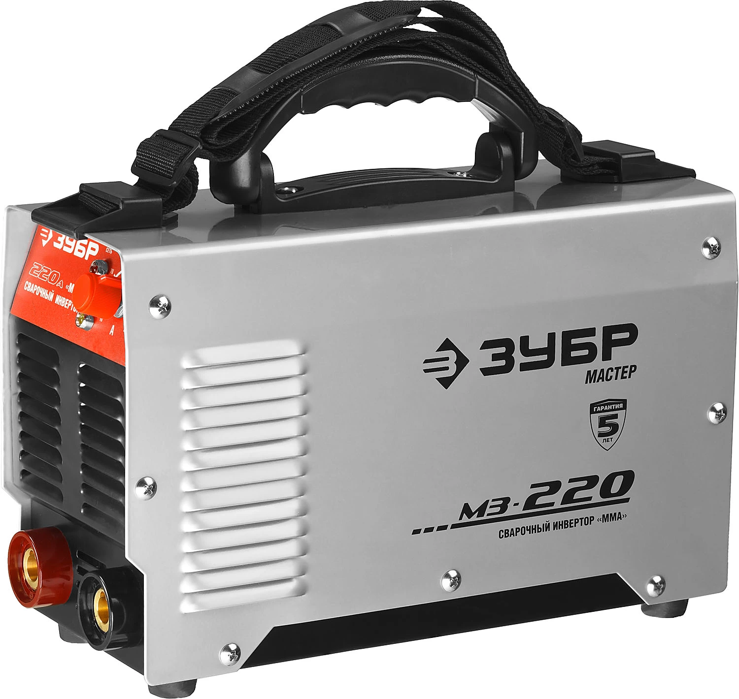 ЗУБР 10-220 А, ММА, IGBT, инвертор сварочный ЗАС-М3-220