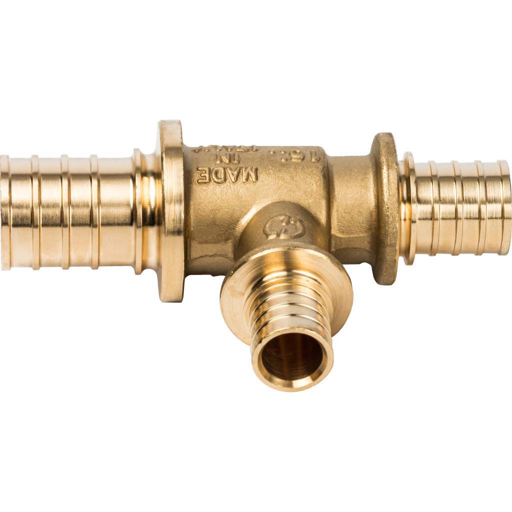 SFA-0014-251620 STOUT Тройник переходной 25x16x20 для труб из сшитого полиэтилена аксиальный