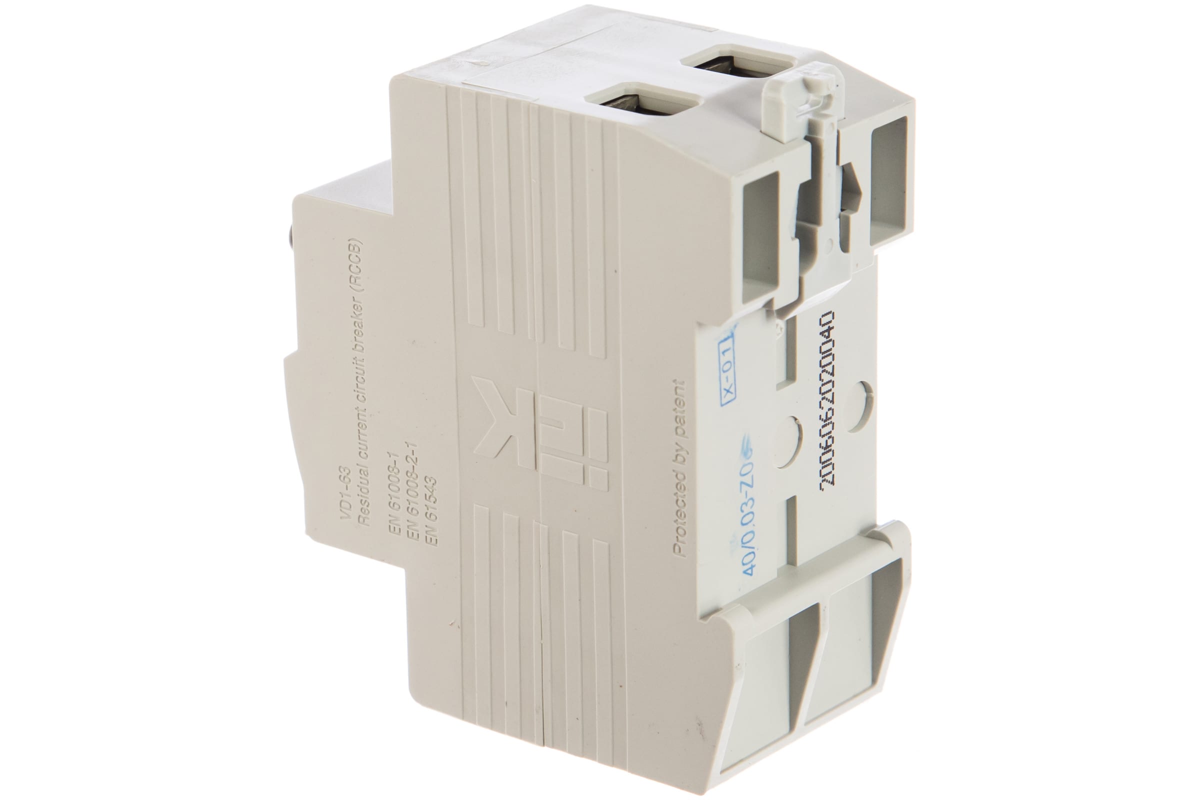 Выключатель дифференциального тока IEK 2п 40A 30mA тип AC ВД1-63 ИЭК MDV10-2-040-030