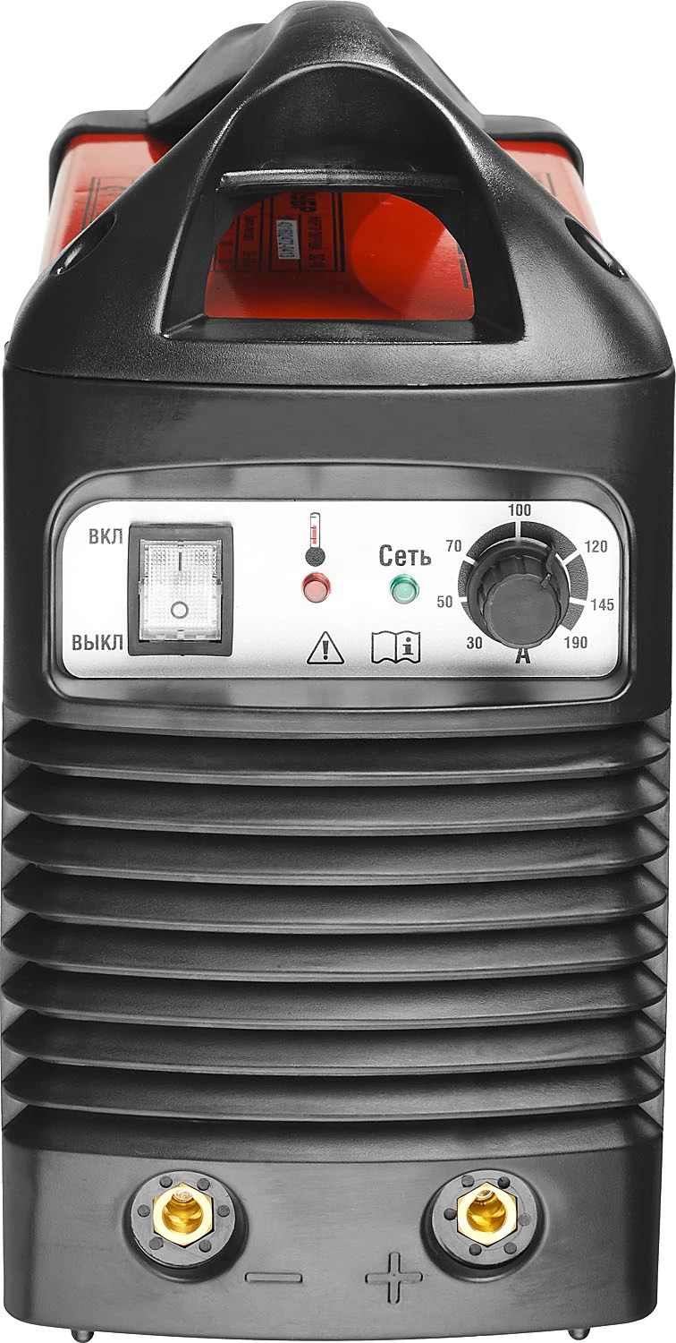 ЗУБР 20-190А, ММА, MOSFET, инвертор сварочный ЗАС-190