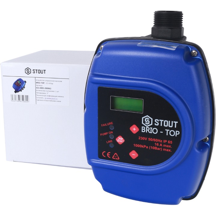 SCS-0001-000062 STOUT Устройство управления насосом BRIO-TOP