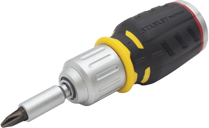 Отвертка с 6 вставками Stanley Fatmax Stubby FMHT0-62688