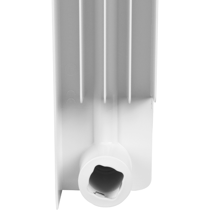 SRB-0110-035010 STOUT STYLE 350 10 секций радиатор биметаллический боковое подключение (белый RAL 9010)