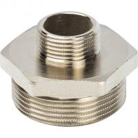 SFT-0004-011234 STOUT Ниппель НН переходной никелированный 1"1/2X3/4