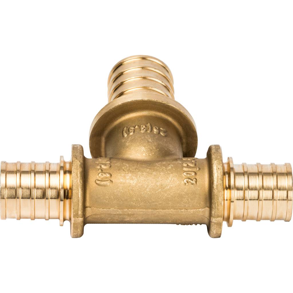 SFA-0014-202520 STOUT Тройник переходной 20x25x20 для труб из сшитого полиэтилена аксиальный