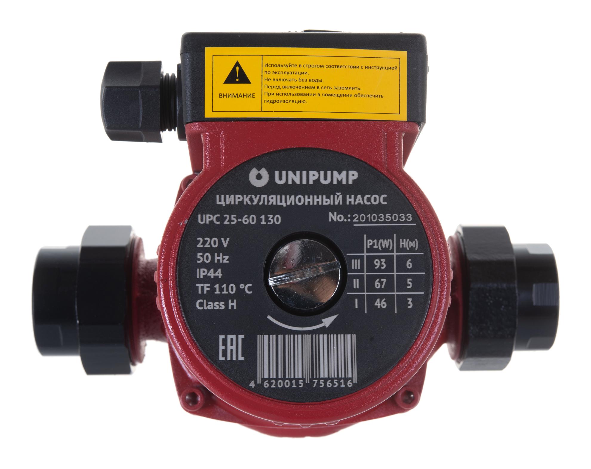 Циркуляционный насос UNIPUMP UPС 25-60 130