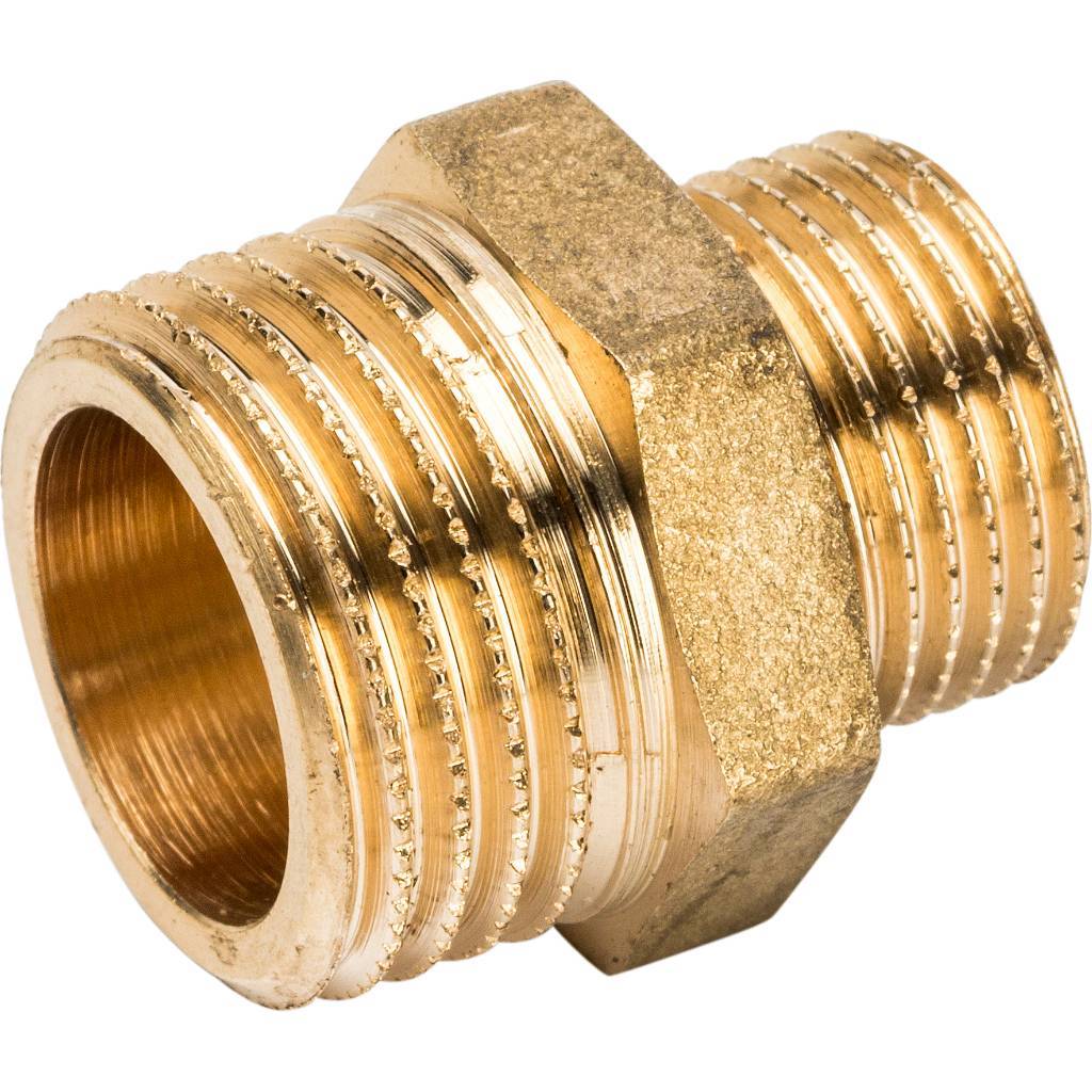 SFT-0003-001238 STOUT Ниппель НН переходной 1/2X3/8
