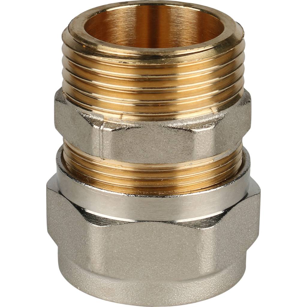 SFS-0001-000126 STOUT Переходник с наружной резьбой 1"х26 для металлопластиковых труб винтовой