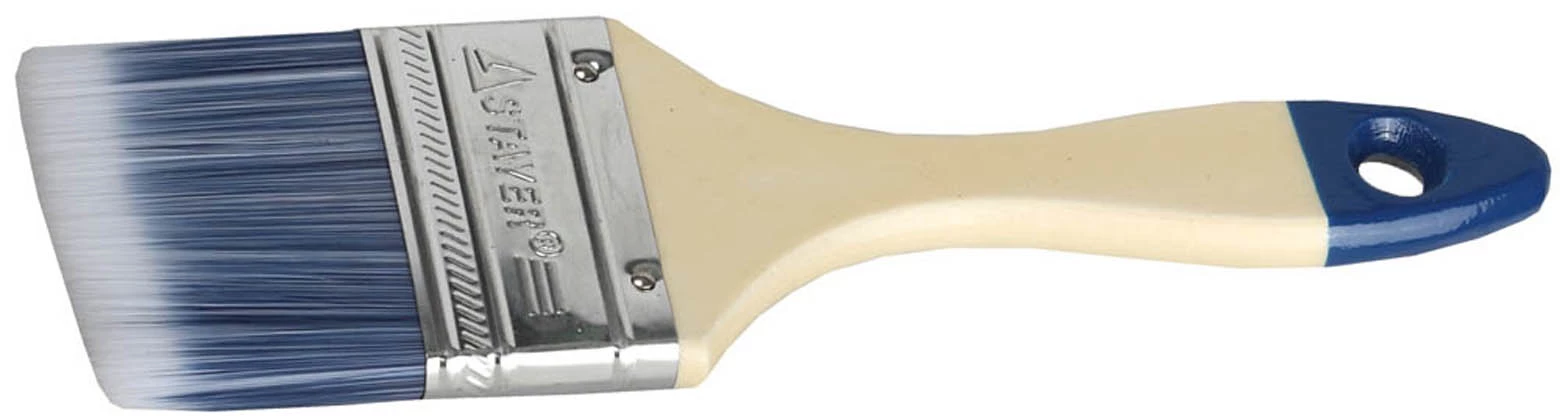STAYER 63 мм, 2,5", щетина искусственная, кисть плоская AQUA-STANDARD 01032-063