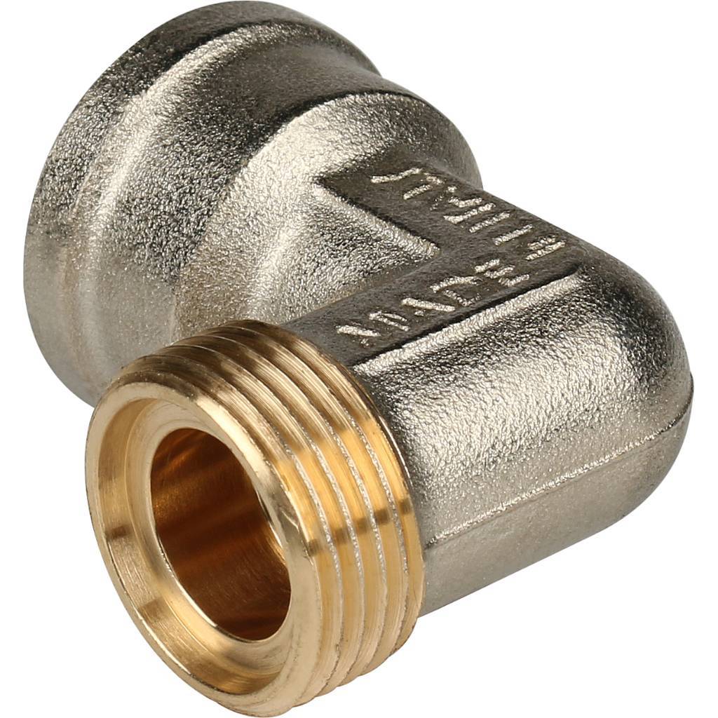 SFS-0007-001216 STOUT Угольник-переходник с внутренней резьбой 1/2"х16 для металлопластиковых труб винтовой