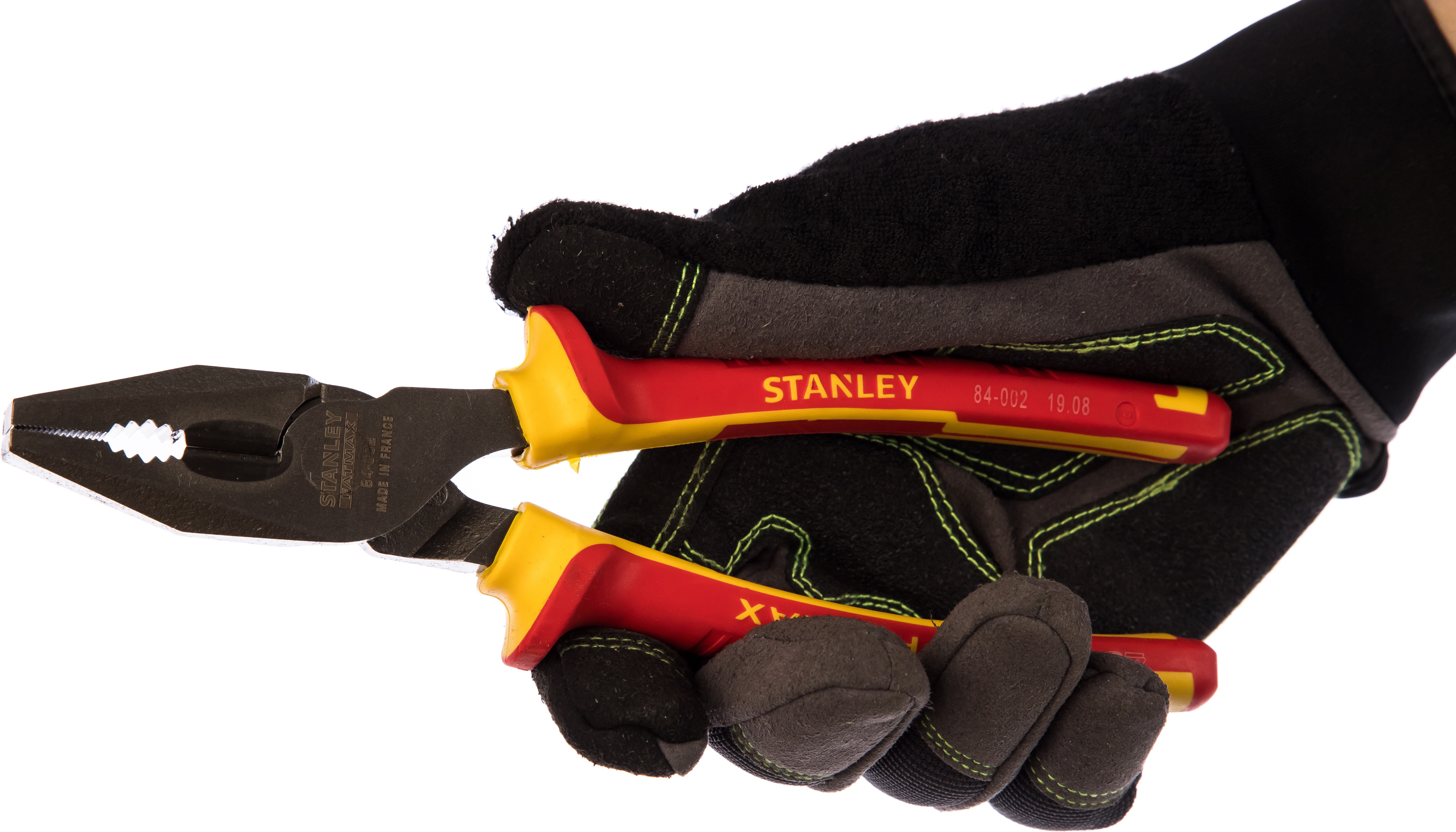 Плоскогубцы 200 мм 1000В Stanley 0-84-002