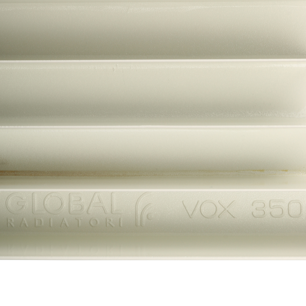 Global VOX- R 350 10 секций радиатор алюминиевый боковое подключение (белый RAL 9010)