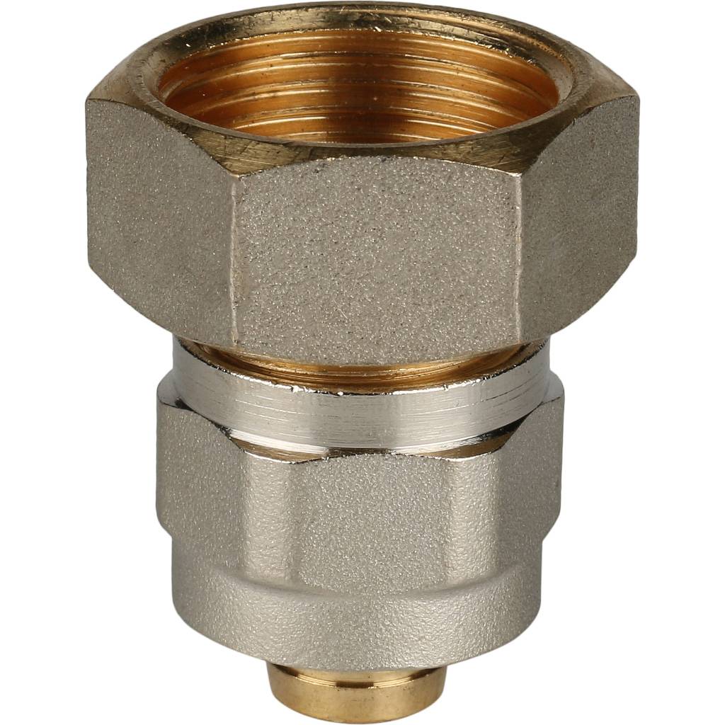 SFS-0002-003416 STOUT Переходник с внутренней резьбой 3/4"х16 для металлопластиковых труб винтовой