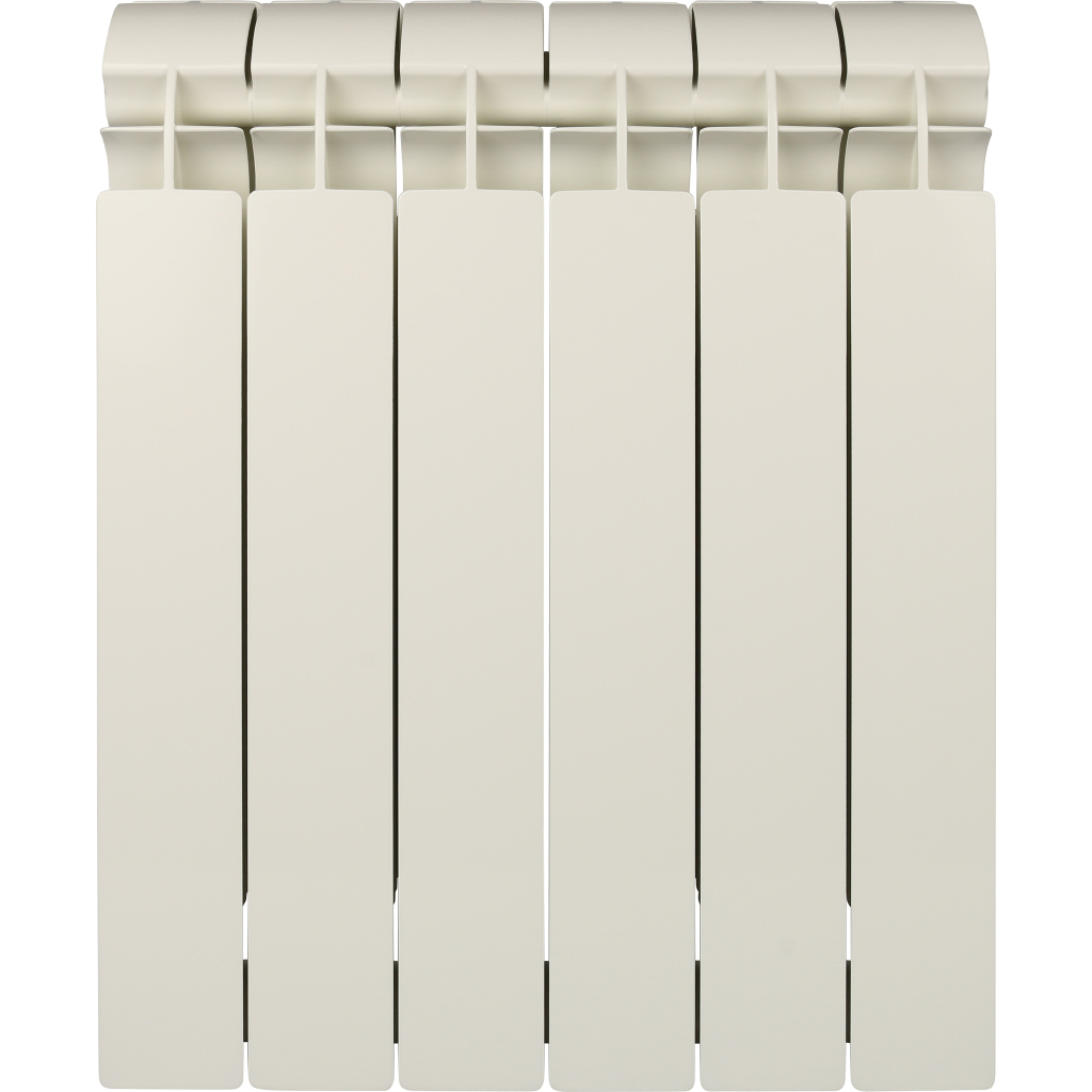 Global STYLE PLUS 500 6 секций радиатор биметаллический боковое подключение (белый RAL 9010)