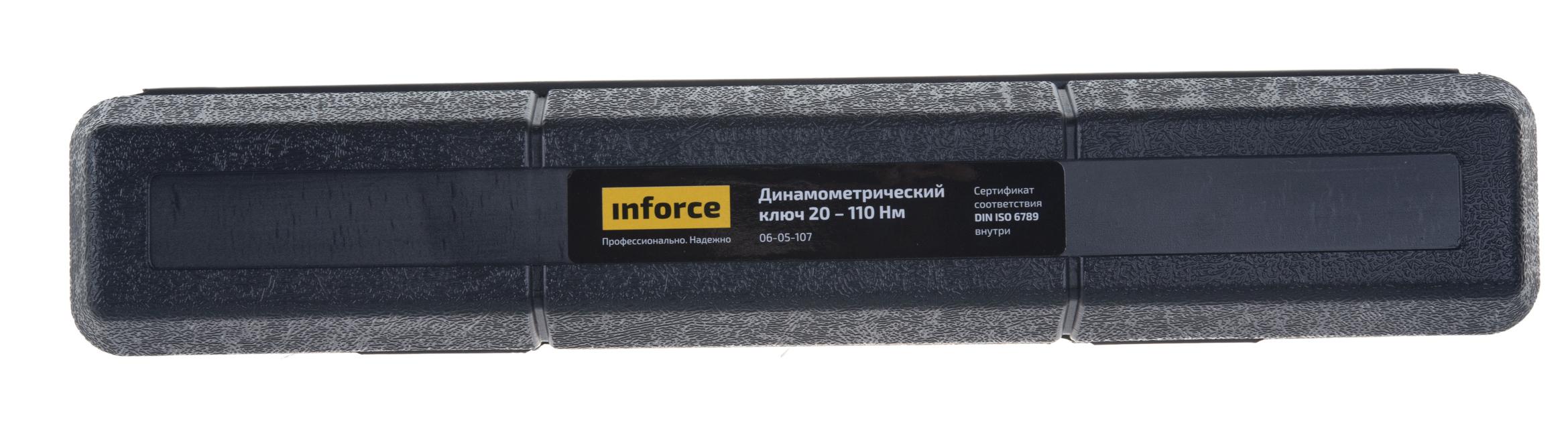 Inforce Динамометрический ключ 3/8" 20-110 Нм 06-05-107