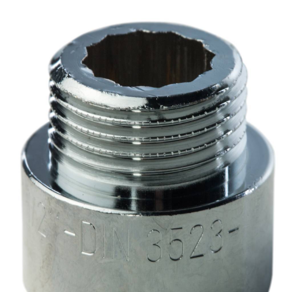 SFT-0002-001215 STOUT Удлинитель хромированный 1/2X15