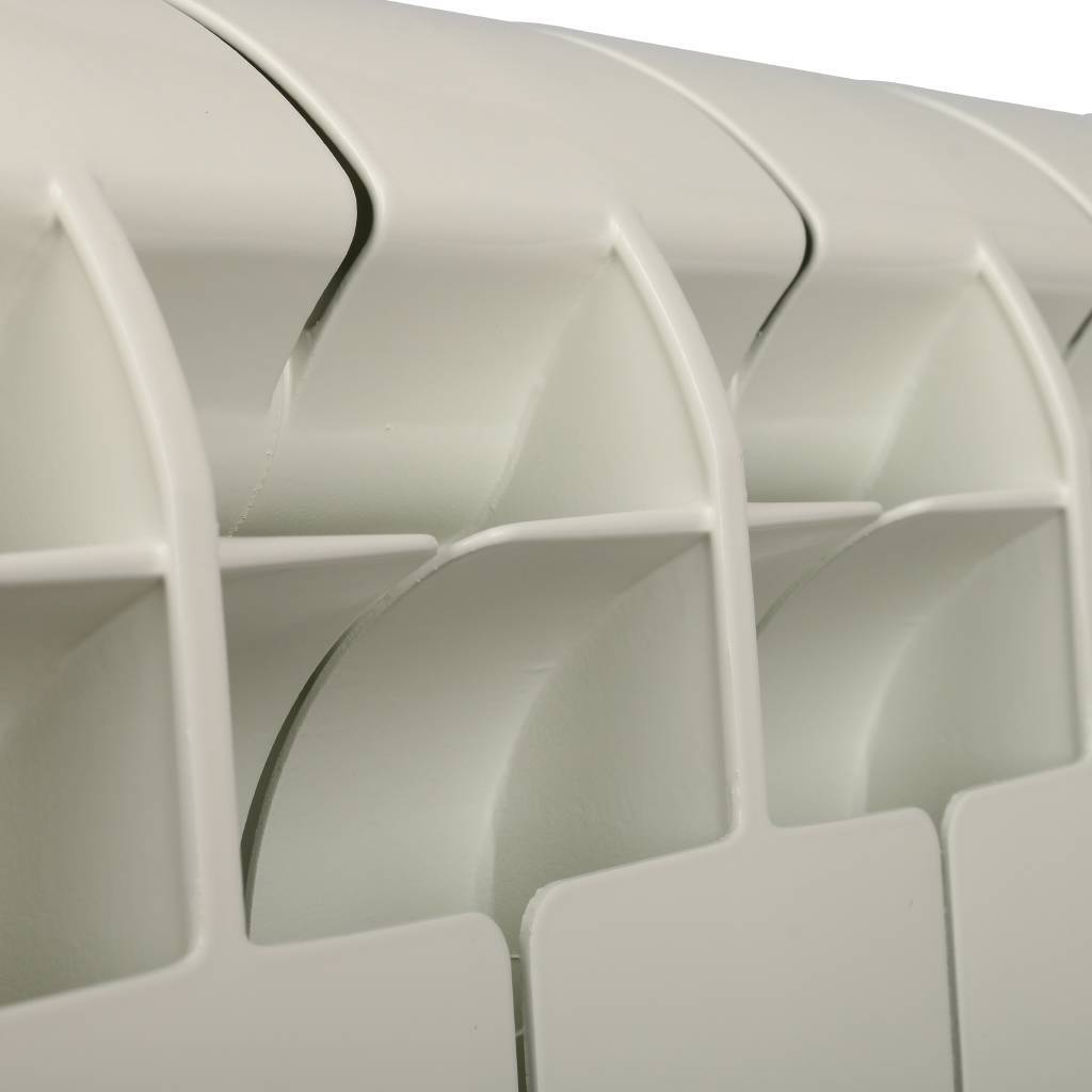Global STYLE PLUS 350 14 секций радиатор биметаллический боковое подключение (белый RAL 9010)