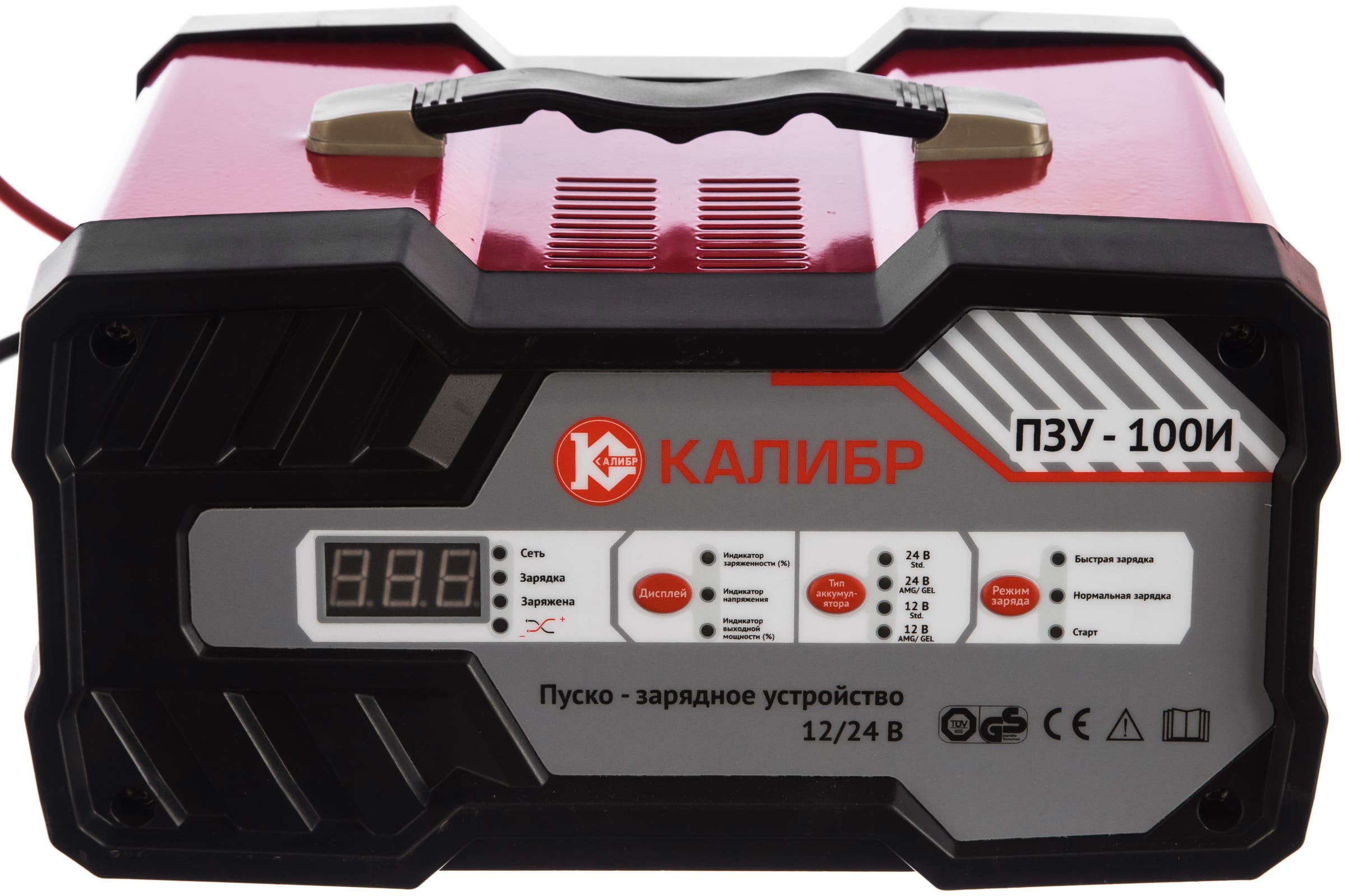 Инверторное пуско-зарядное устройство Калибр ПЗУ-100И 00000074685