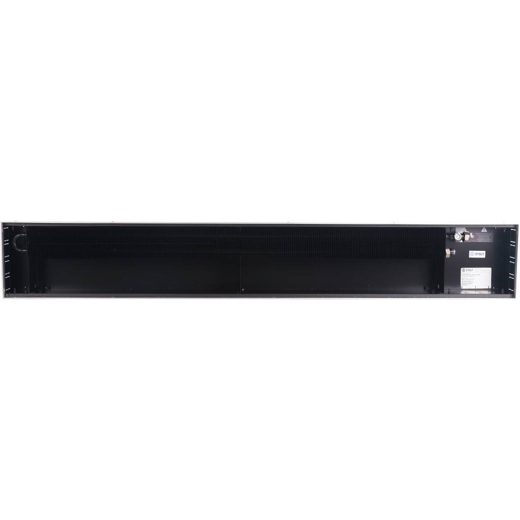 SCN-1100-1124160 STOUT Конвектор внутрипольный SCN 110.240.1600 (Решётка роликовая, анодированный алюминий)