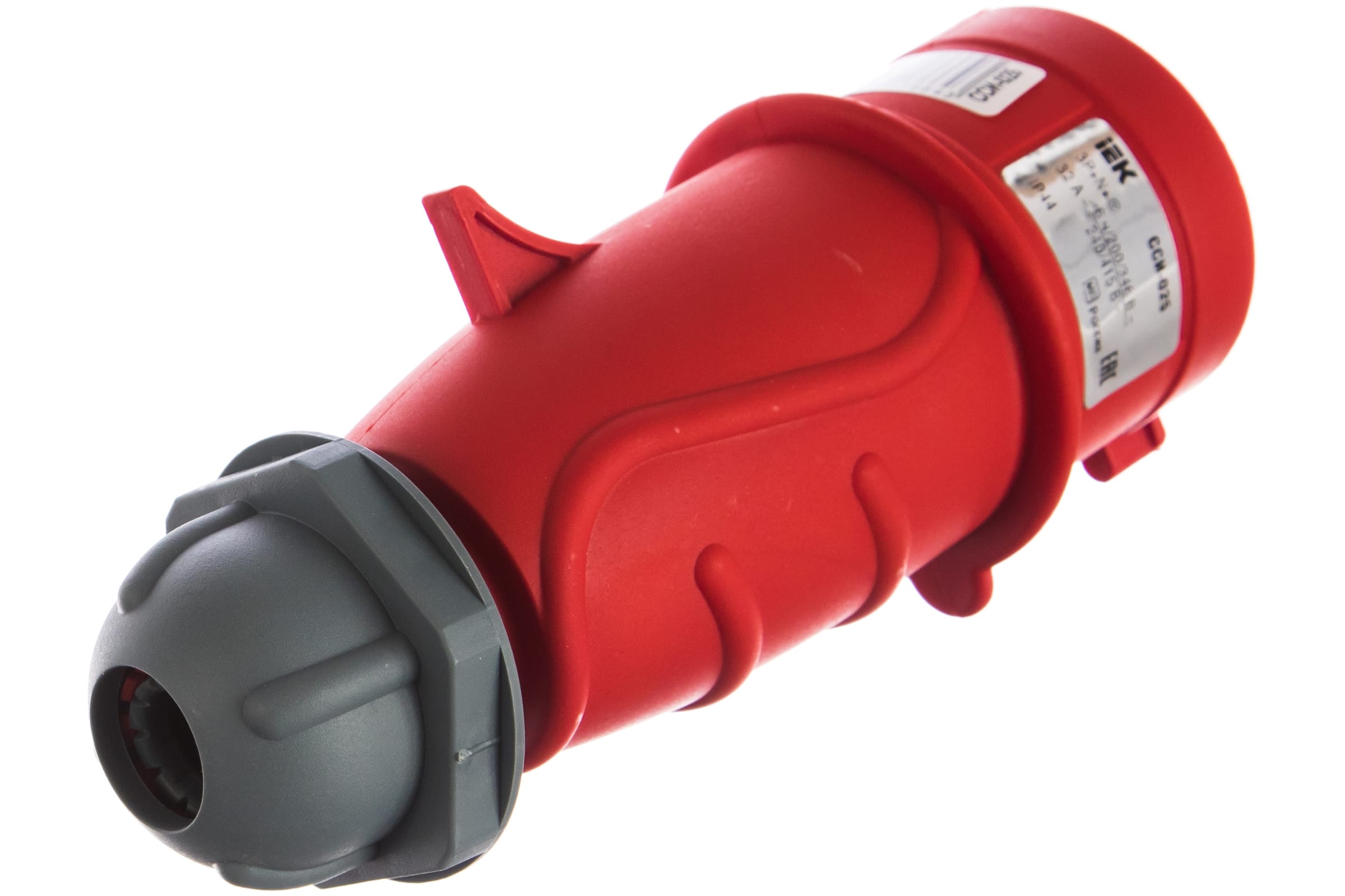 Переносная вилка IEK MAGNUM ССИ-025 32А 3Р+РЕ+N 380В IP44 PSN02-032-5 4561940
