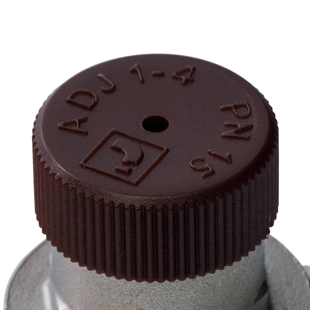 *SVS-0010-000020 STOUT 3/4" Редуктор давления с давлением на выходе 1…4 бар с подсоединением для манометра