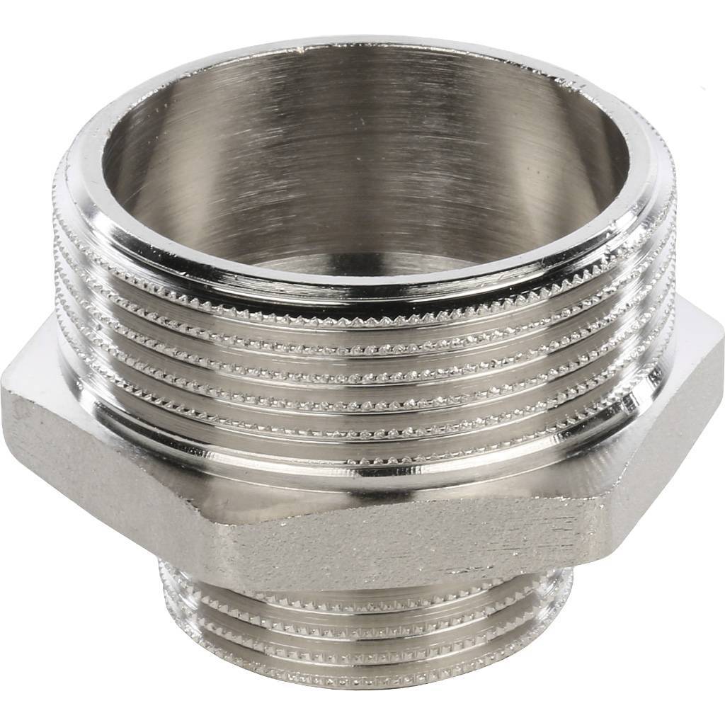 SFT-0004-001121 STOUT Ниппель НН переходной никелированный 1"1/2X1