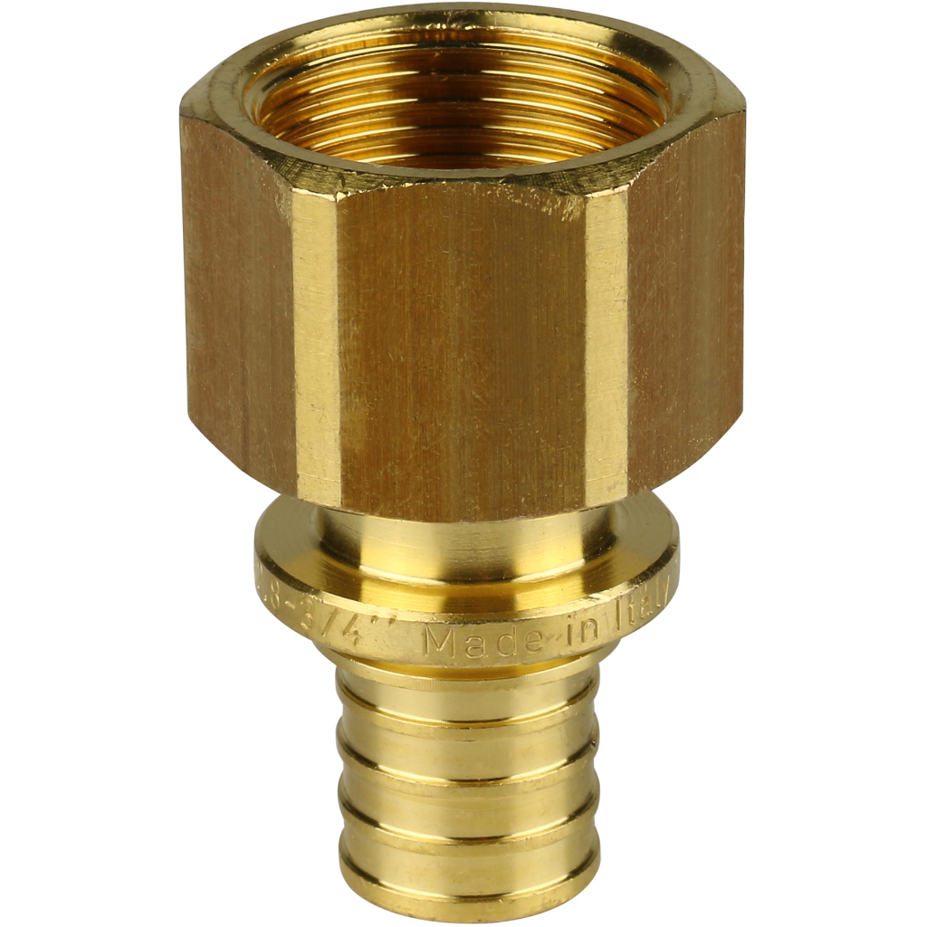SFA-0002-002034 STOUT Переходник с внутренней резьбой 20xG 3/4" для труб из сшитого полиэтилена аксиальный