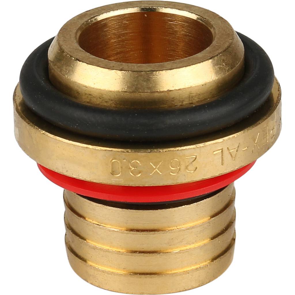 SFS-0012-003426 STOUT Тройник-переходник с внутренней резьбой 3/4"х26 для металлопластиковых труб винтовой