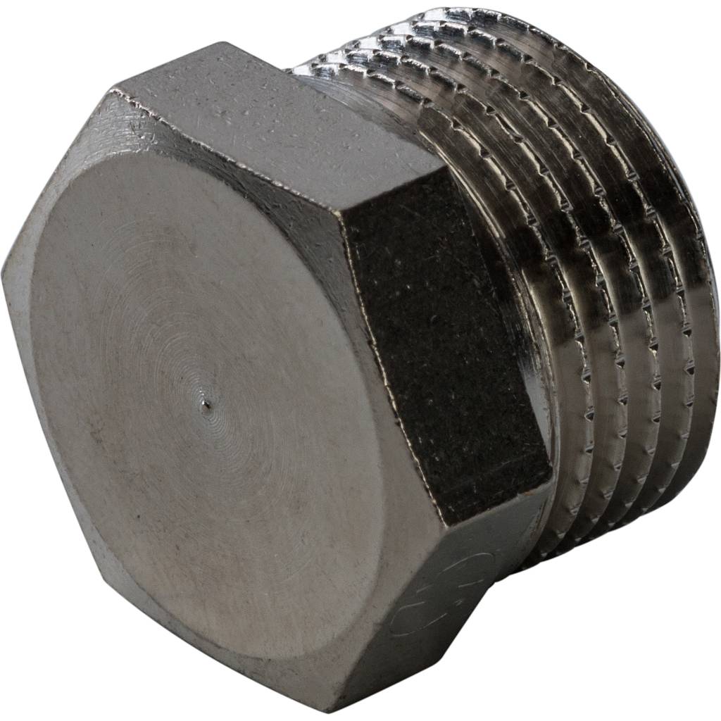 SFT-0025-000038 STOUT Заглушка НР никелированная 3/8