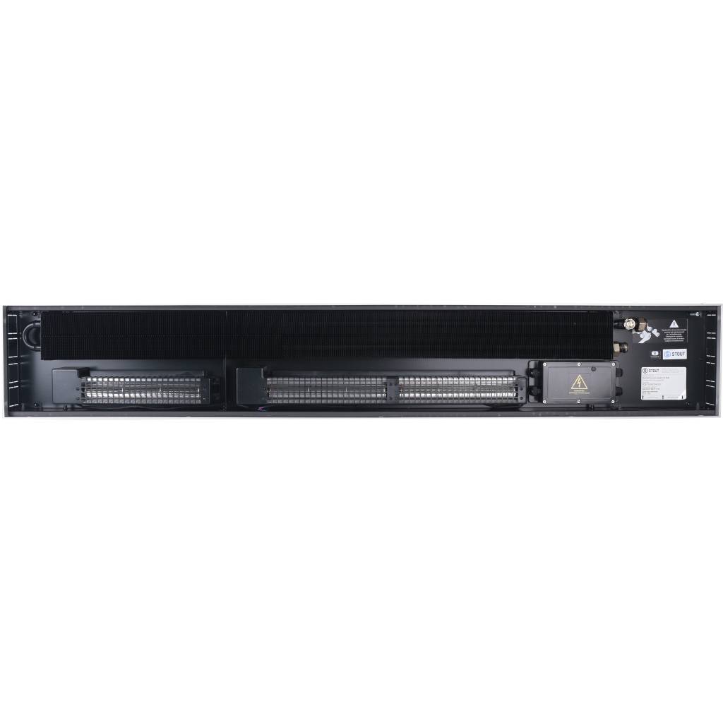 SCQ-1100-0724150 STOUT Конвектор внутрипольный SCQ 75.240.1500 (Решётка роликовая, анодированный алюминий)