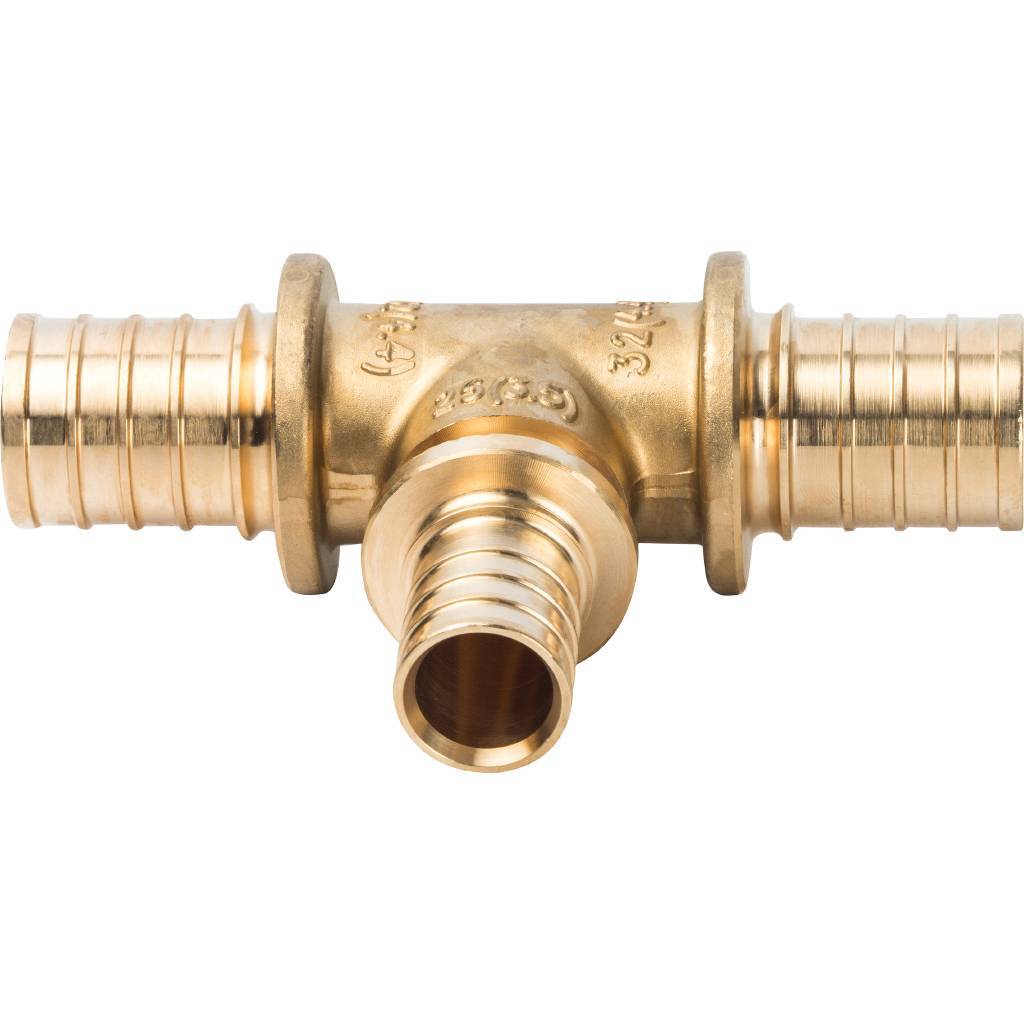 SFA-0014-322532 STOUT Тройник переходной 32x25x32 для труб из сшитого полиэтилена аксиальный
