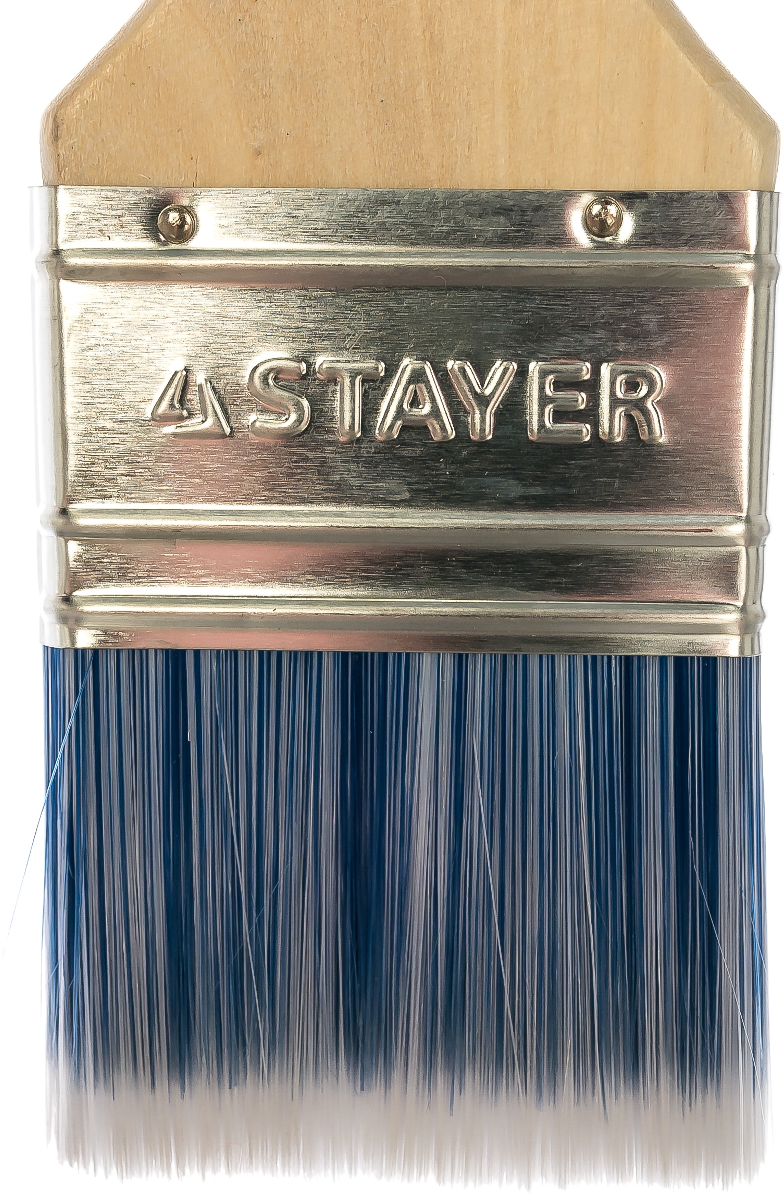 STAYER 63 мм, 2,5", щетина искусственная, кисть плоская AQUA-STANDARD 01032-063