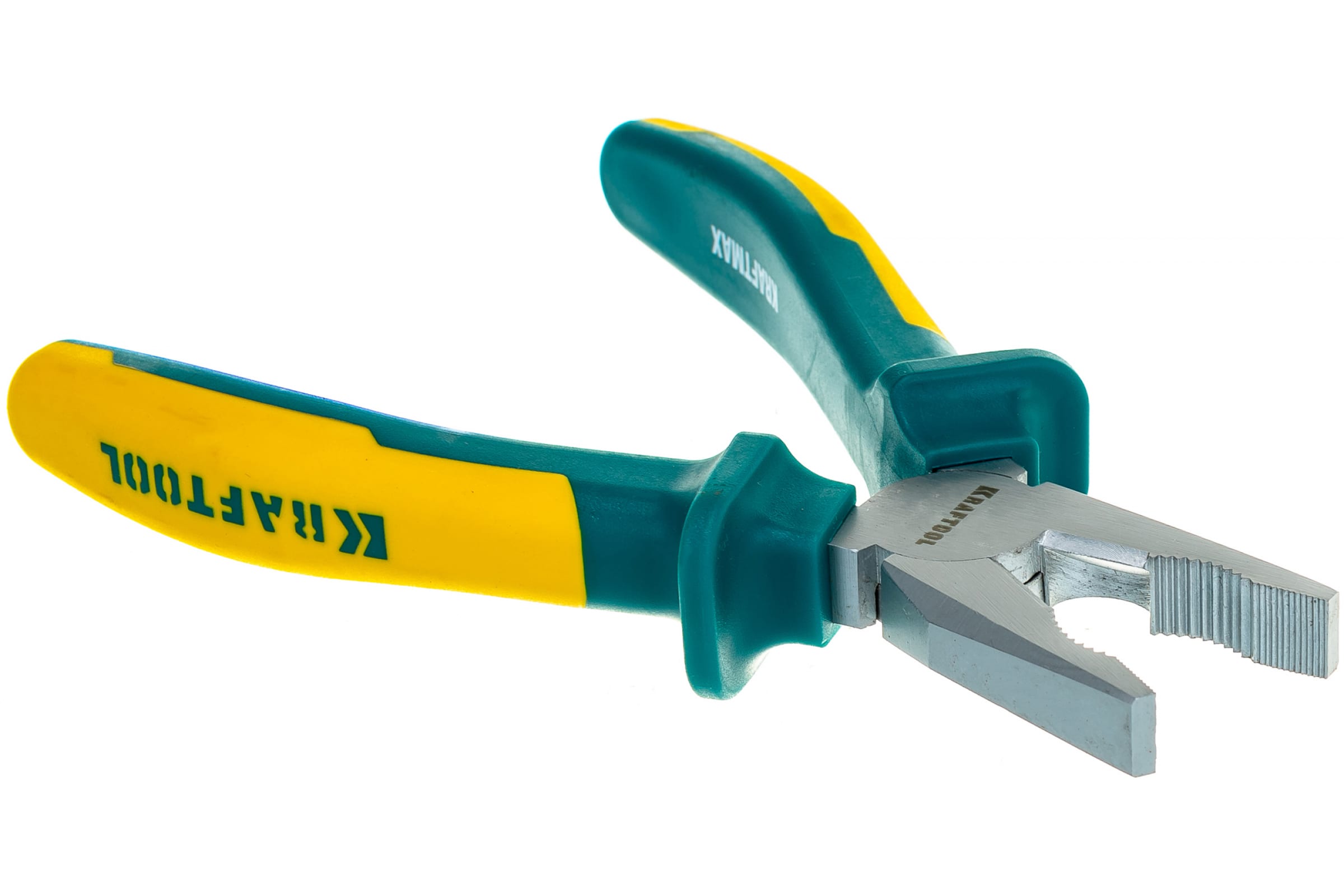 KRAFTOOL 180 мм, Cr-Mo, плоскогубцы комбинированные KRAFT-MAX 22011-1-18