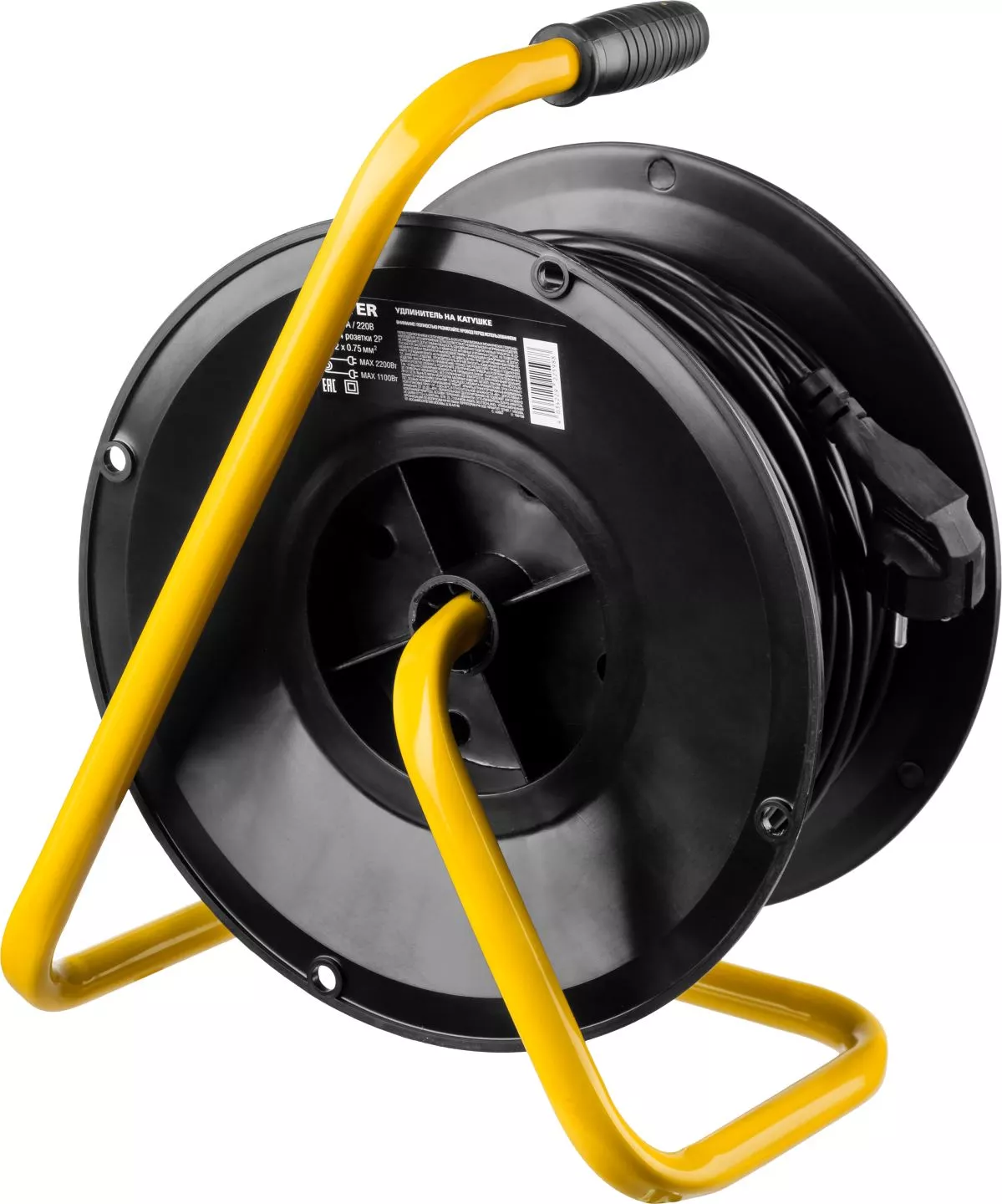 STAYER 20 м, 1300Вт, ПВС 2x0,75 удлинитель на катушке MS 207 55073-30_z01
