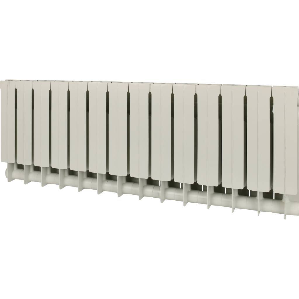 Global STYLE PLUS 350 14 секций радиатор биметаллический боковое подключение (белый RAL 9010)