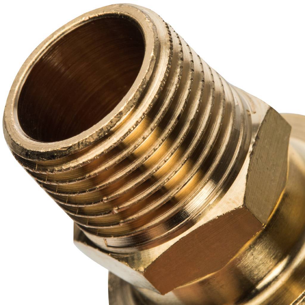 SFA-0001-002512 STOUT Переходник с наружной резьбой 25xR 1/2" для труб из сшитого полиэтилена аксиальный