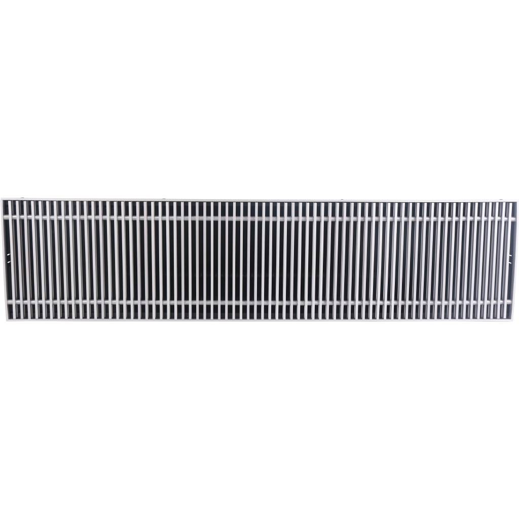 SCN-1100-1124100 STOUT Конвектор внутрипольный SCN 110.240.1000 (Решётка роликовая, анодированный алюминий)