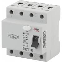 УЗО ЭРА NO-902-43 ВД1-63 3P+N 16А 30мА Б0031887
