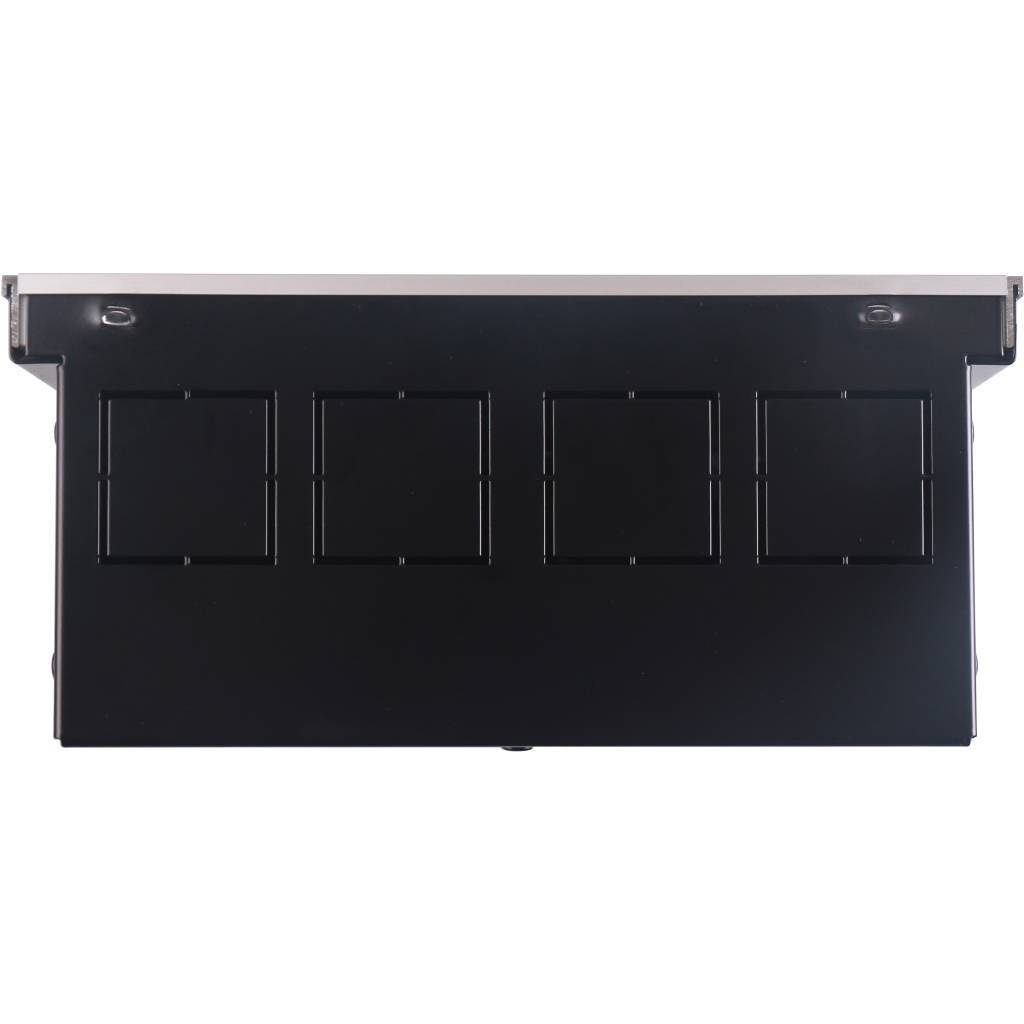 SCN-1100-0824120 STOUT Конвектор внутрипольный SCN 80.240.1200 (Решётка роликовая, анодированный алюминий)