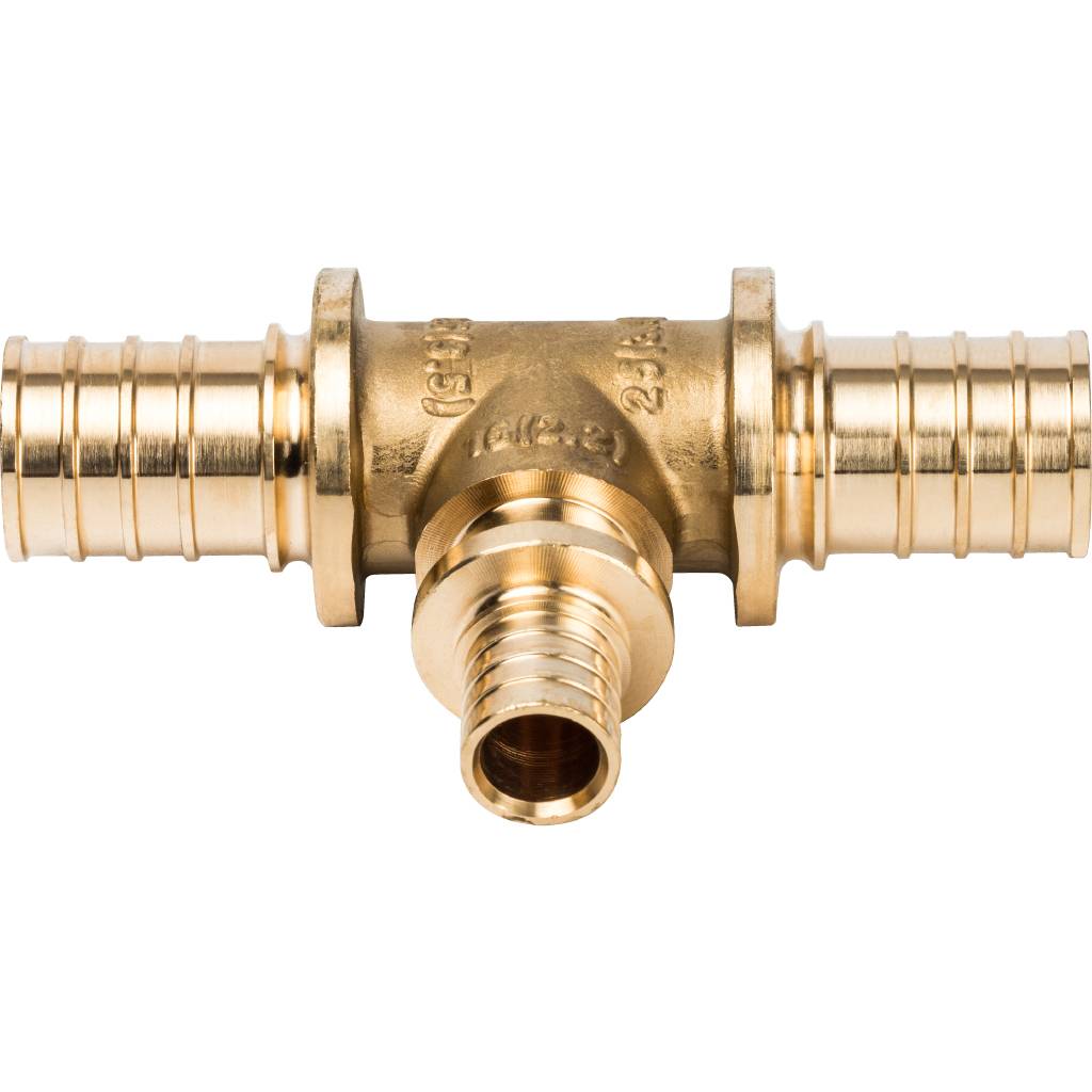 SFA-0014-251625 STOUT Тройник переходной 25x16x25 для труб из сшитого полиэтилена аксиальный