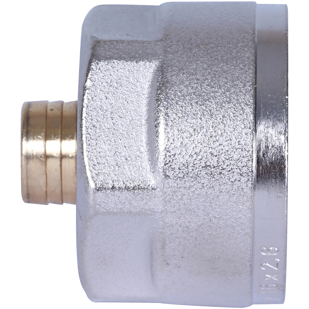 SFC-0026-162634 STOUT Фитинг компрессионный для труб PEX-AL-PEX 16х2,6х3/4