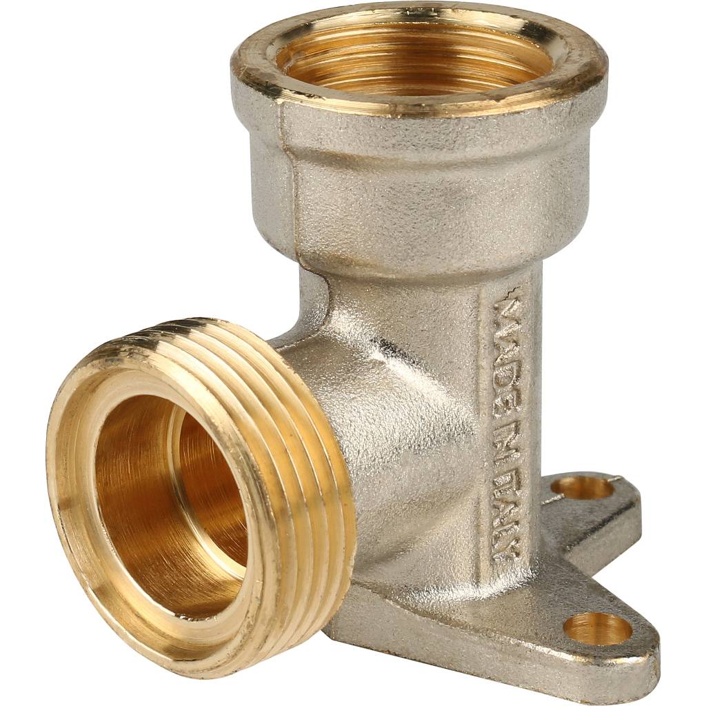 SFS-0008-001220 STOUT Угольник настенный с креплением 1/2"х20 для металлопластиковых труб винтовой
